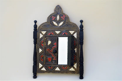Small Moroccan Mirror Handmade Moroccan Wall Decor Moroccan Mirror Wall Bone Decor Beautiful Handmade Home