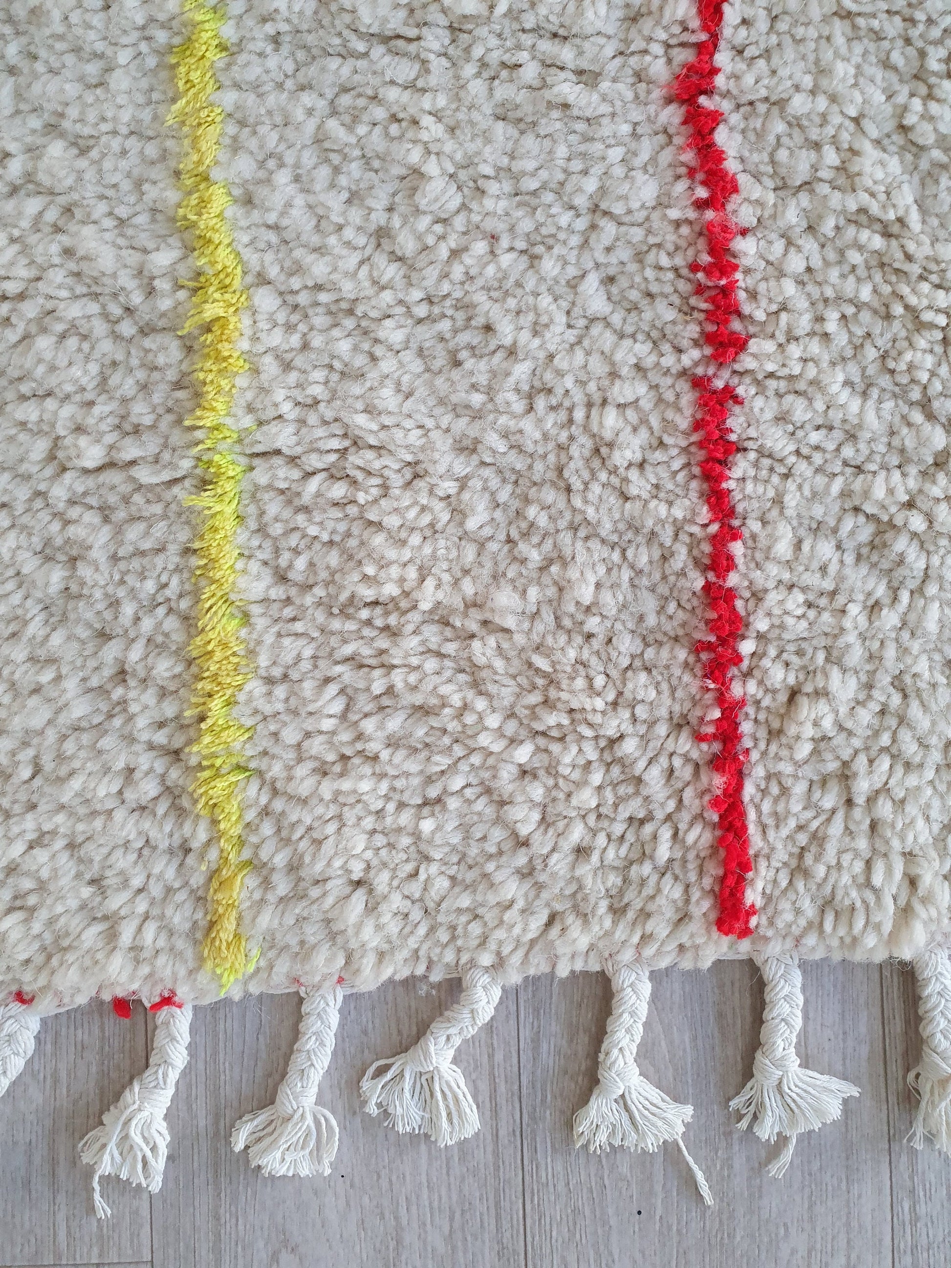 Moroccan Rug Handmade Rug Berber Rug Wool Rug Beni Ourain Rug Boho Area Rug