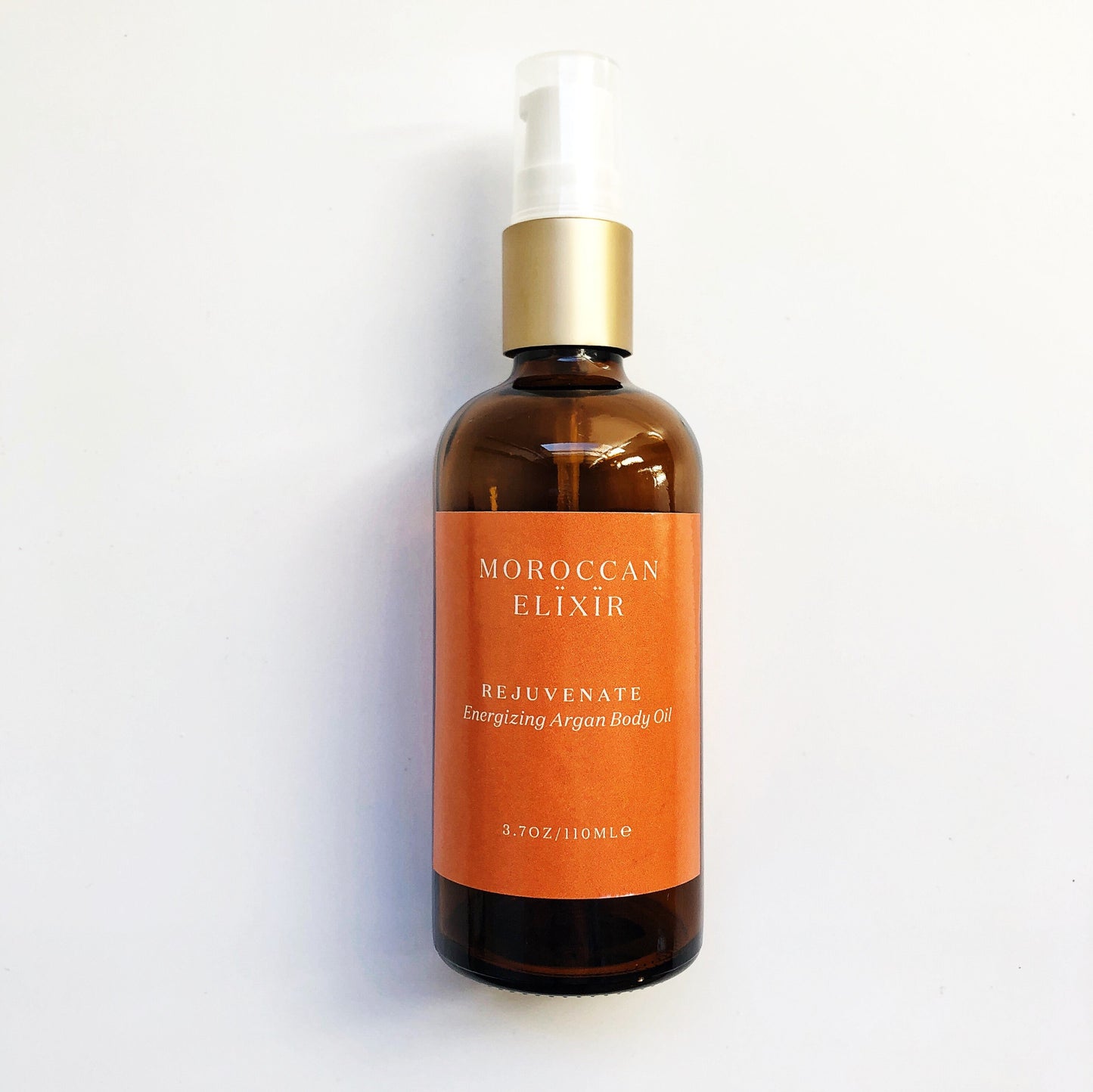 REJUVENATE Energizing Argan Body Oil Argan Oil with Ginger, Bergamot, Pink Grapefruit and Tangerine