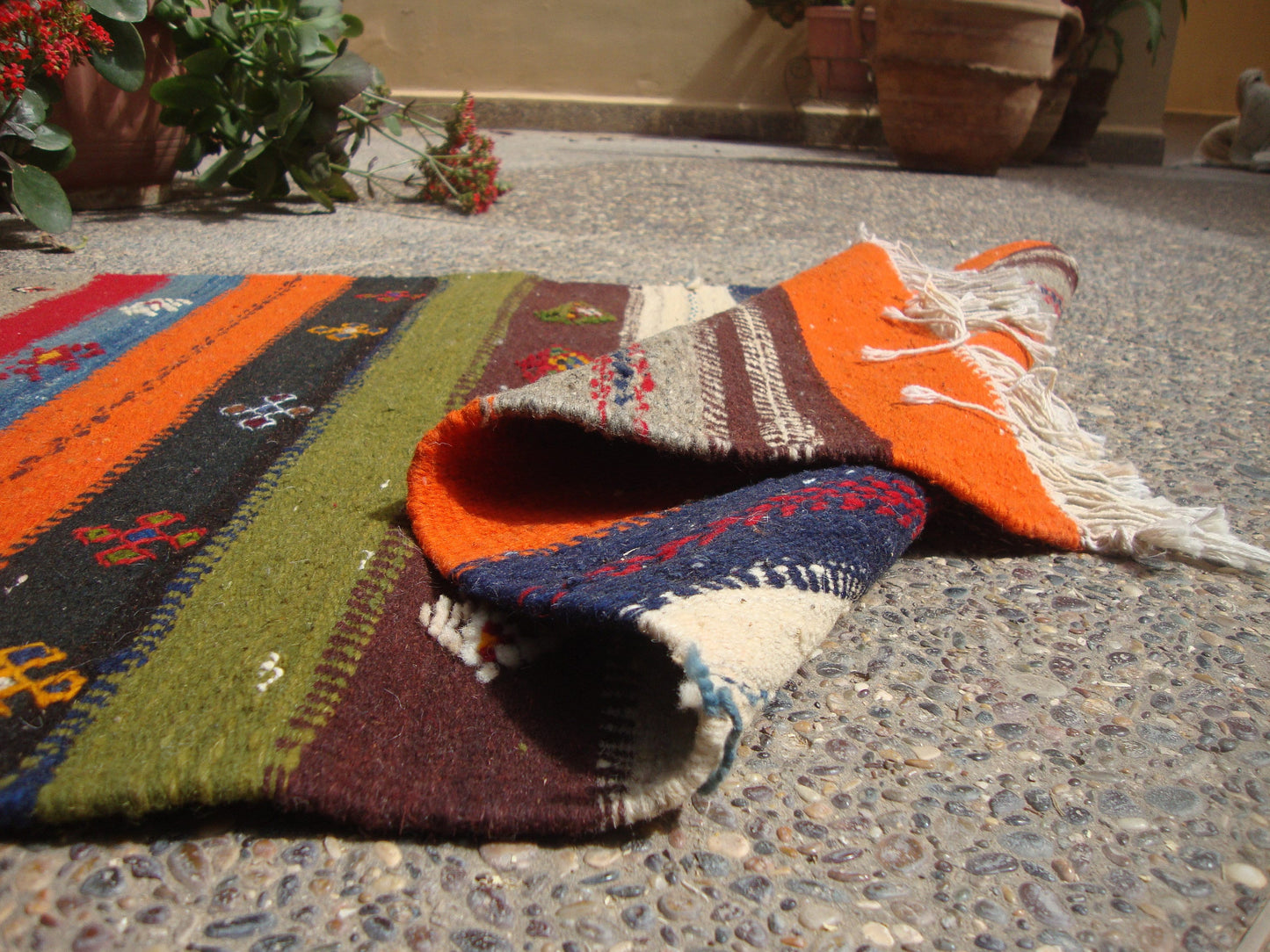 Moroccan Rug Runner for Hanging, Moroccan Rug Cheap, Kilim Rug, Small Rug for Bedroom, Berber Morrocan Rugs Colourful, Morrocan Hall Runners