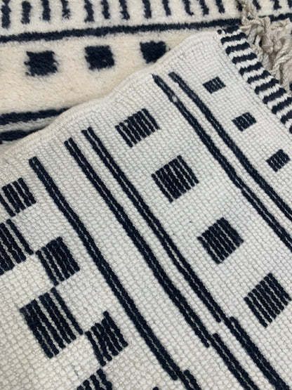 Moroccan Wool, Beni Ourain Rug, Checkered Rug, Handmade Rug, Berber Rug, Moroccan Design Rug, Berber Moroccan ,Soft Rug,Shag Rug