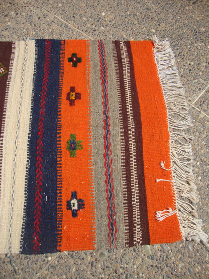 Moroccan Rug Runner for Hanging, Moroccan Rug Cheap, Kilim Rug, Small Rug for Bedroom, Berber Morrocan Rugs Colourful, Morrocan Hall Runners