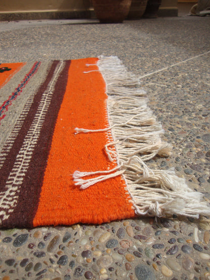 Moroccan Rug Runner for Hanging, Moroccan Rug Cheap, Kilim Rug, Small Rug for Bedroom, Berber Morrocan Rugs Colourful, Morrocan Hall Runners