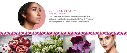 SUPREME BEAUTY Argan and Pomegranate Face and Neck Oil