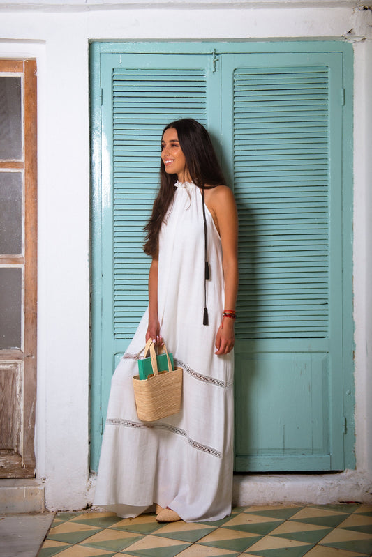 Maxi Summer Dress, Handmade Dress, Linen Dress, Women Dress, Black Dress, Resortwear, Boho Dress, Oversized Dress