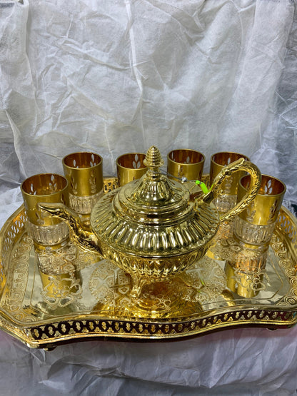 Moroccan Handmade Luxurious Teaset