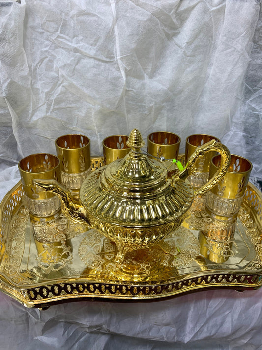 Moroccan Handmade Luxurious Teaset