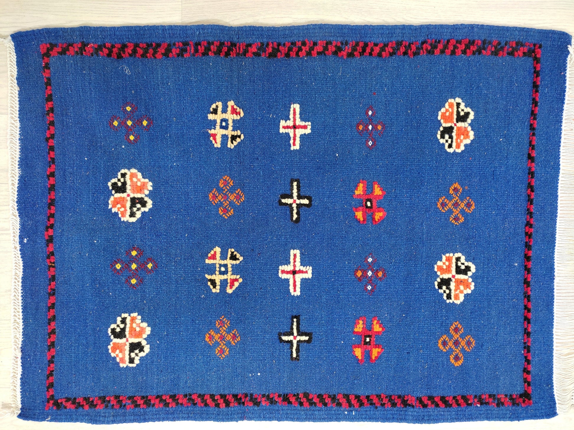 Moroccan Rug Blue, Boho Rug for Bedroom, Rugs and Kilim, Morrocan Rug, Bohemian Rug, Small Berber Rug, Pairs of Small Kilim, Teppich Marokko