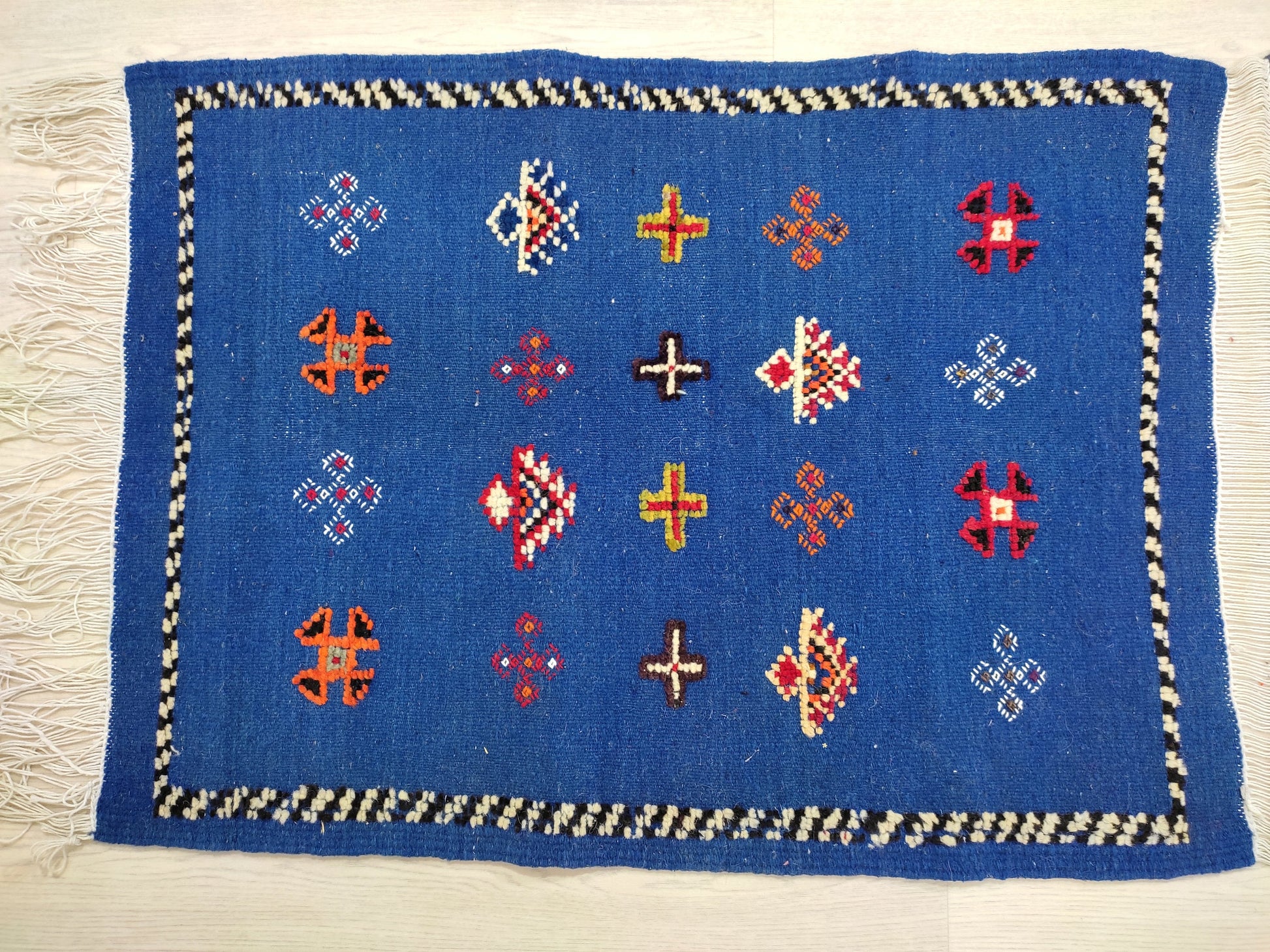 Moroccan Rug Blue, Boho Rug for Bedroom, Rugs and Kilim, Morrocan Rug, Bohemian Rug, Small Berber Rug, Pairs of Small Kilim, Teppich Marokko