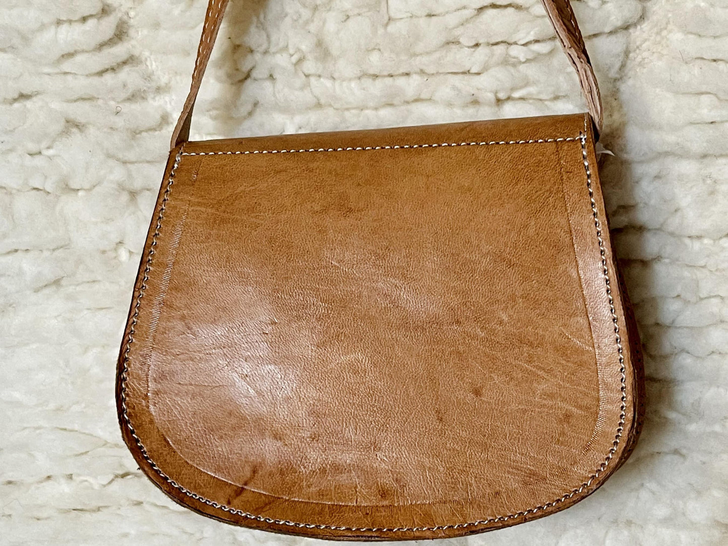 Moroccan Leather Bag, Genuine Leather Crossbody Bag, Moroccan Shoulder Bag, Women'S Leather Bag, Handmade Carved Leather Bag, Brown Boho Bag