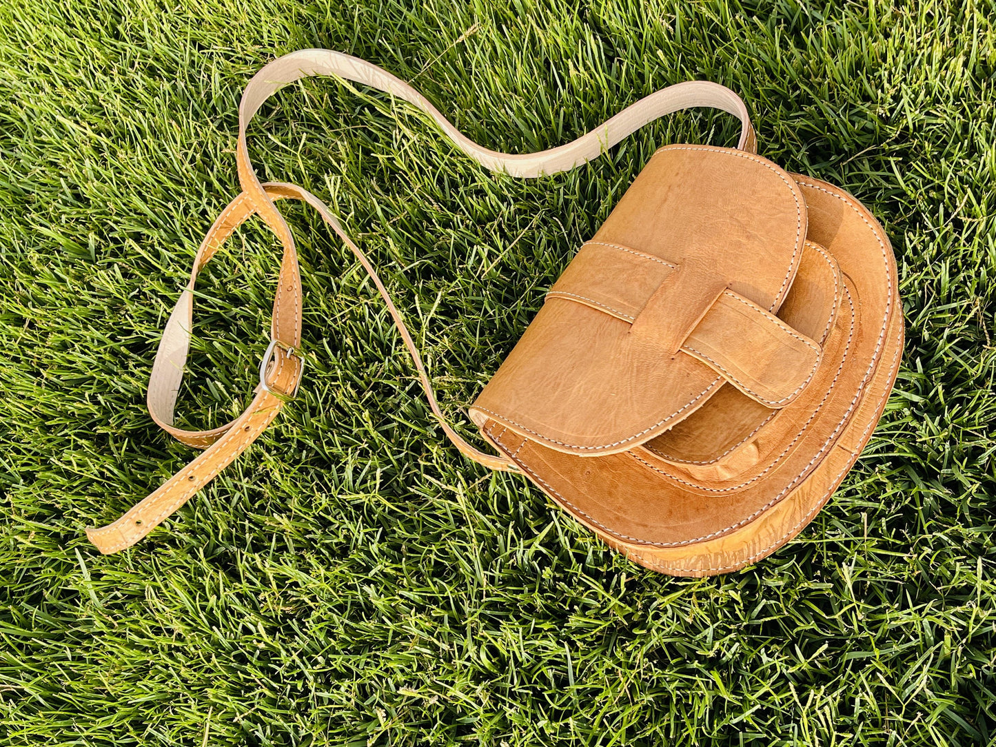 Moroccan Leather Bag, Genuine Leather Crossbody Bag, Moroccan Shoulder Bag, Women'S Leather Bag, Handmade Carved Leather Bag, Boho Bag