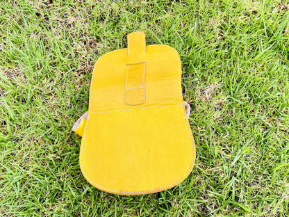 Moroccan Leather Bag, Genuine Leather Crossbody Bag, Moroccan Shoulder Bag, Women'S Leather Bag, Handmade Carved Leather Bag, Boho Bag
