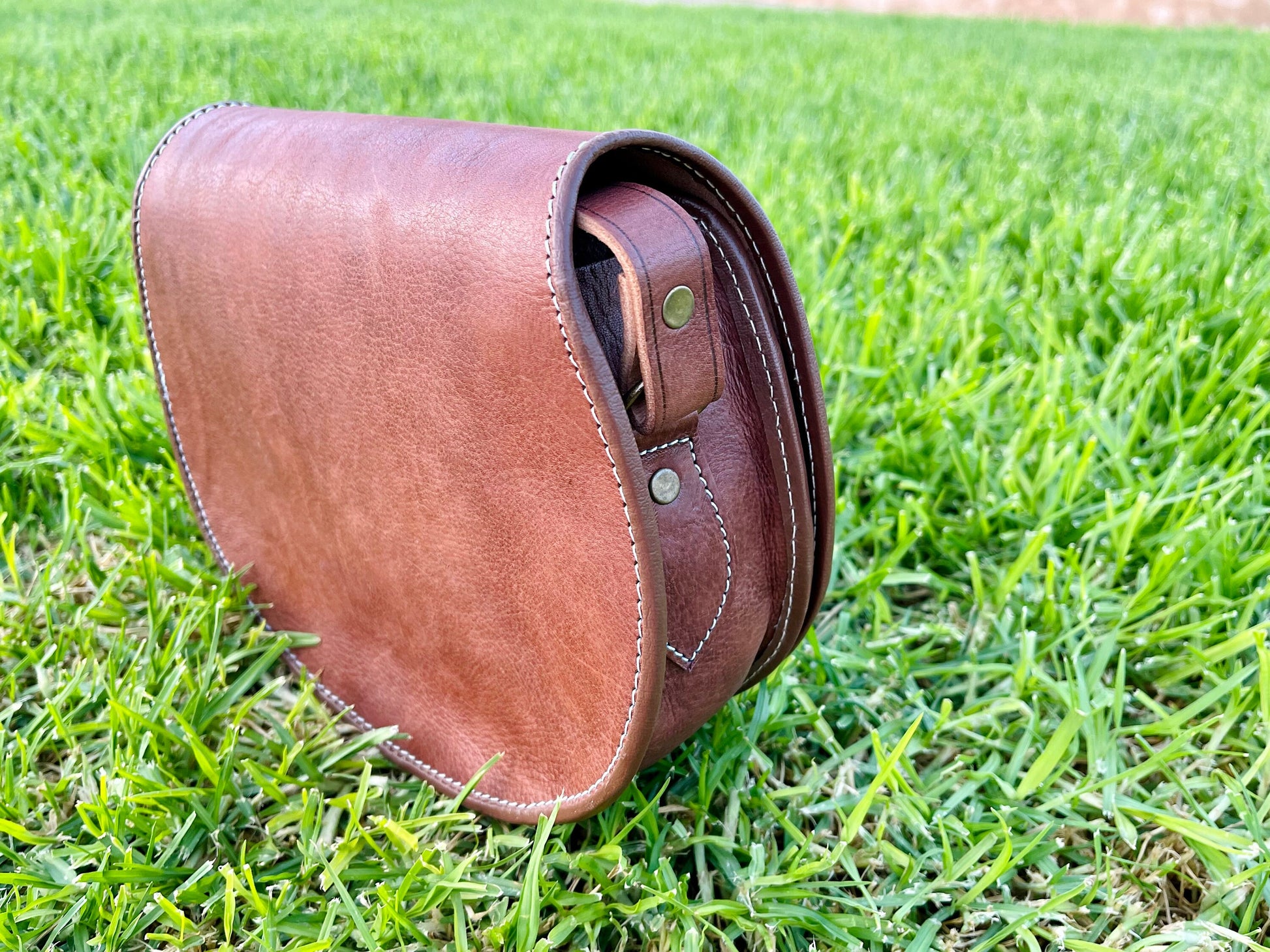 Moroccan Leather Bag, Genuine Leather Crossbody Bag, Moroccan Shoulder Bag, Women'S Leather Bag, Handmade Carved Leather Bag, Brown Boho Bag