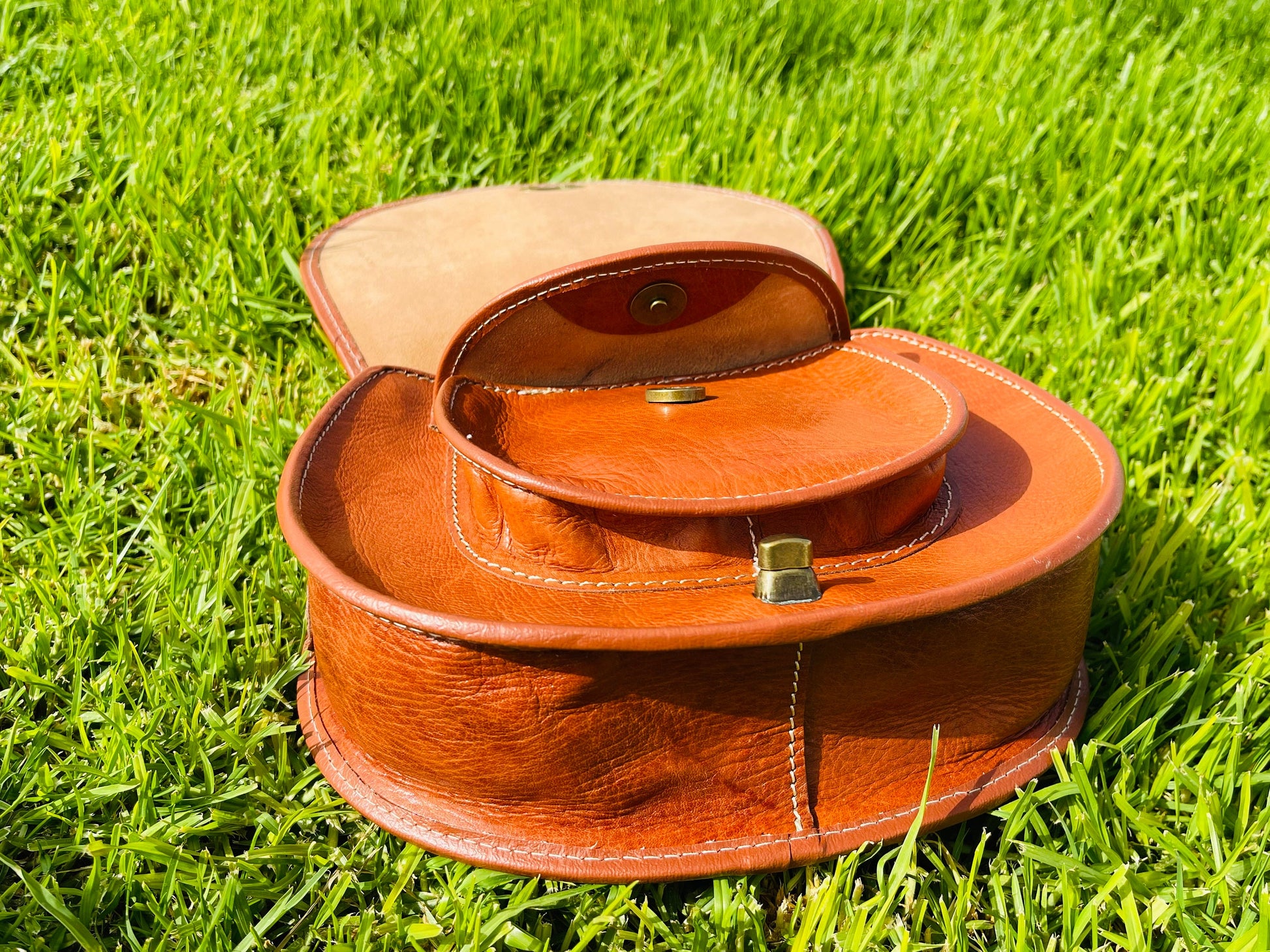 Moroccan Leather Bag, Genuine Leather Crossbody Bag, Moroccan Shoulder Bag, Women'S Leather Bag, Handmade Carved Leather Bag, Brown Boho Bag