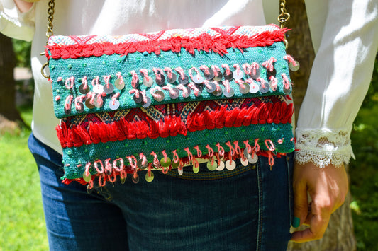 Moroccan Kilim Clutch, Moroccan Kilim Crossbody, Moroccan Carpet Bag, Moroccan Handbag , Kilim Bag, Moroccan Women Handbag