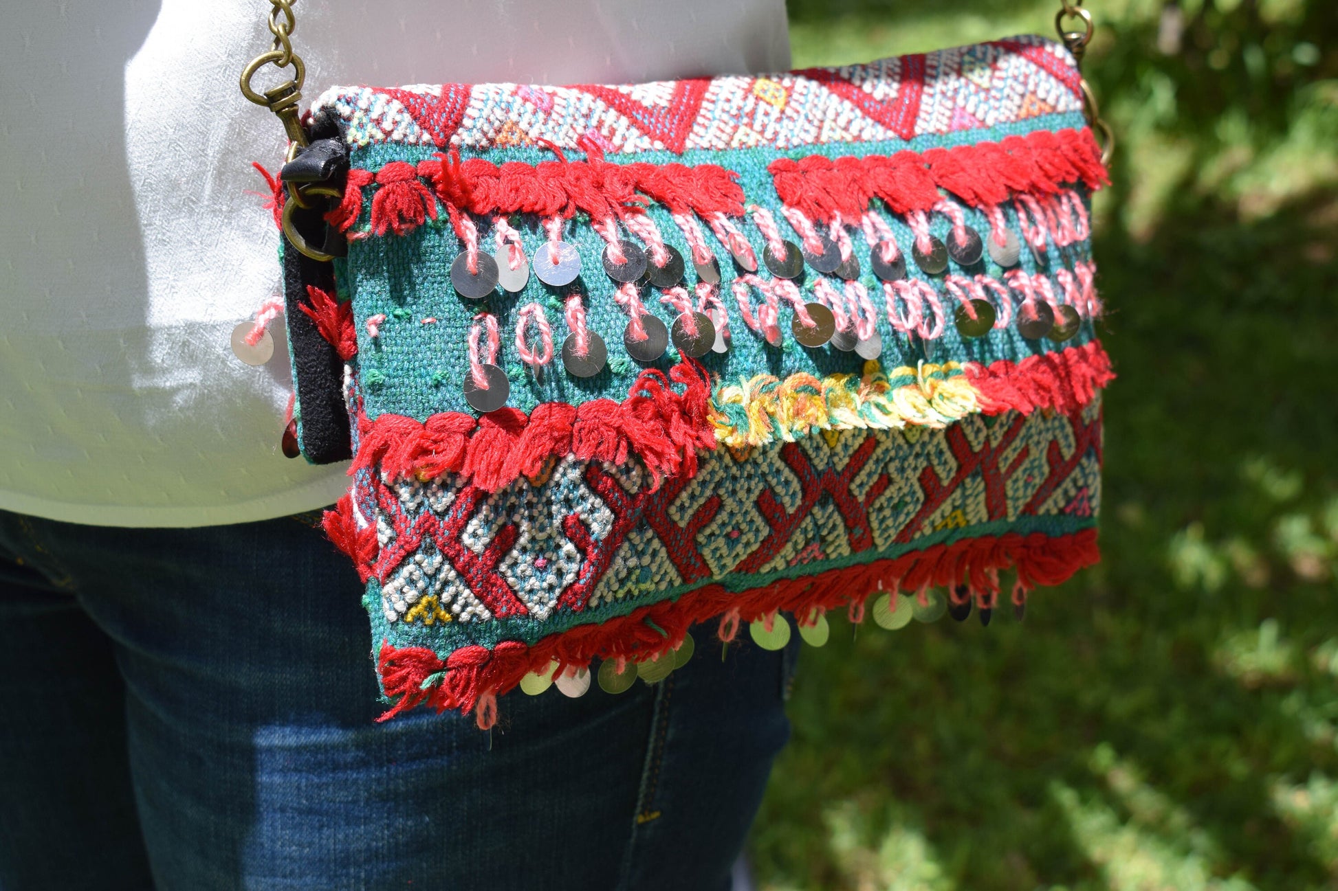 Moroccan Kilim Clutch, Moroccan Kilim Crossbody, Moroccan Carpet Bag, Moroccan Handbag , Kilim Bag, Moroccan Women Handbag