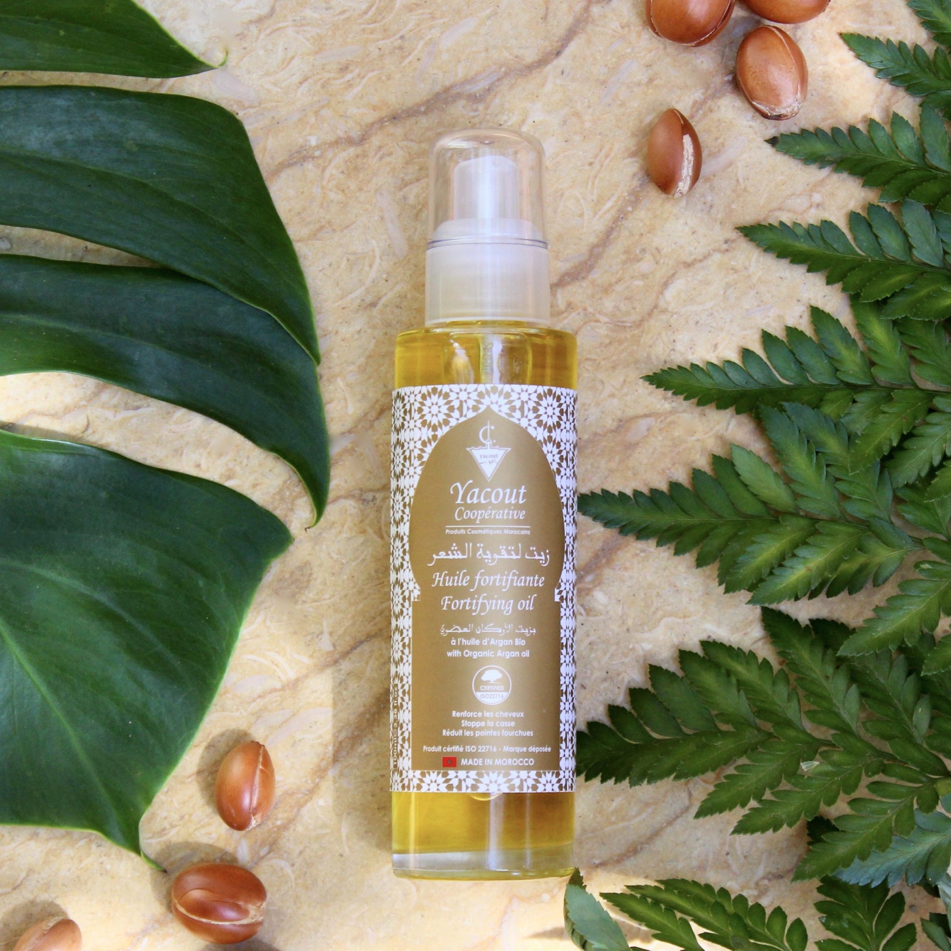 100 Ml Fortify Essential Oil for Hair , Made from Moroccon Argan Oil