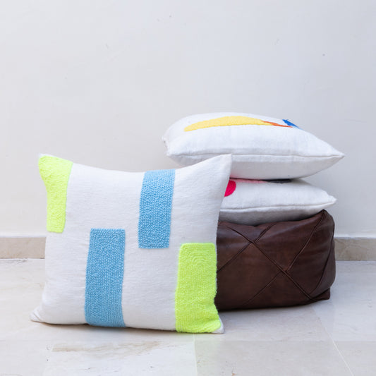 Colorful Moroccan Pillow - Handmade Pillow - Gift Pillow-Livingroom Pillow - Bedroom Pillow - Custom Pillow