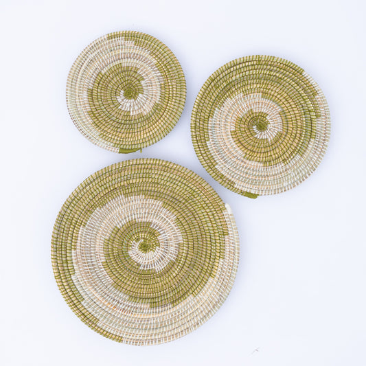 Decorative TRAY , Moroccan Snack Bowl, Storage Organizer , Bread Bowl ,Wall Decor, Wicker Storage