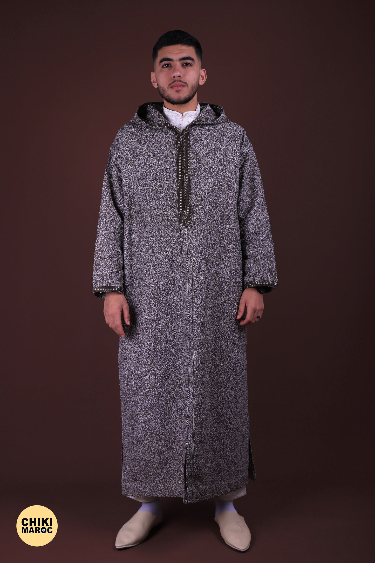 Kaftan for Men , Djellaba for Men , Morrocan Djellaba, Indoor Kaftan - Heavy Wool Djellaba, Jabador for Men, Kaftan for Wedding, Long Dress