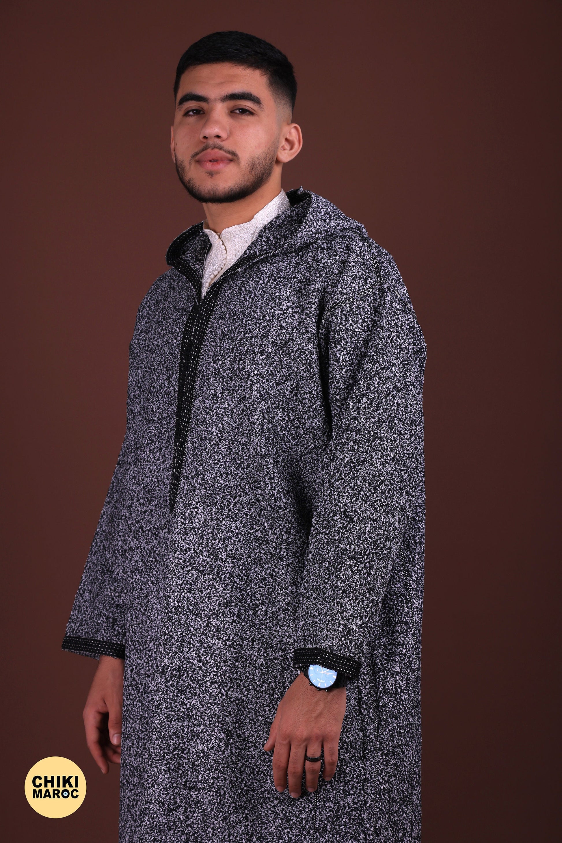 Kaftan for Men , Djellaba for Men , Morrocan Djellaba, Indoor Kaftan - Heavy Wool Djellaba, Jabador for Men, Kaftan for Wedding, Long Dress