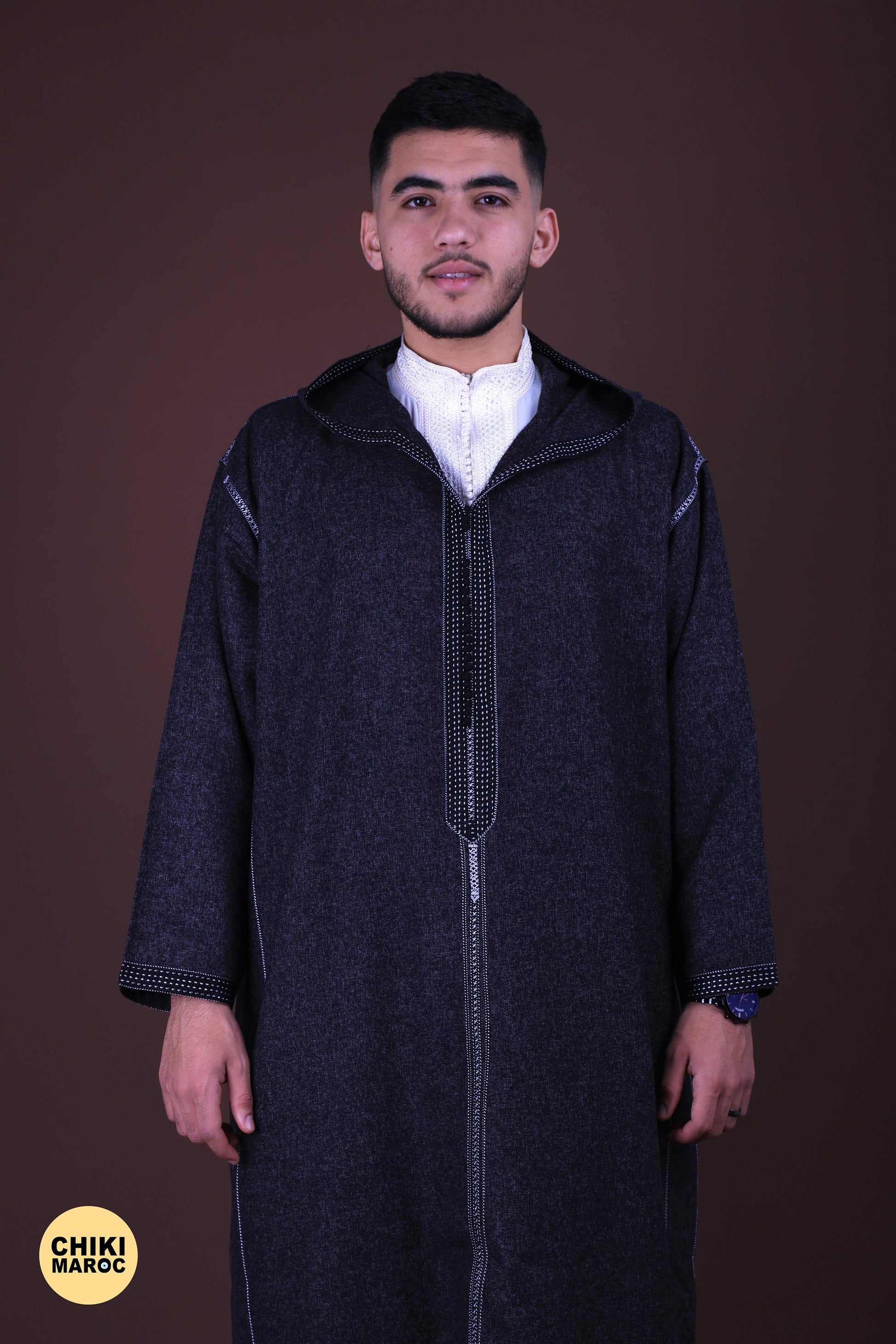 Kaftan for Men , Djellaba for Men , Morrocan Djellaba, Indoor Kaftan - Heavy Wool Djellaba, Jabador for Men, Kaftan for Wedding, Long Dress