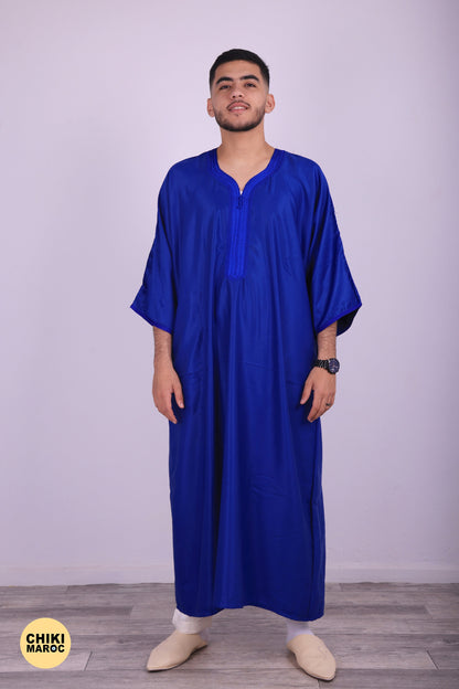 Moroccan Kaftan, Muslim Wedding Dress, Long Dress for Men, Nikah Dress, Moroccan Djellaba, Djellaba Handmade Oriental Kaftan, Gift for Men