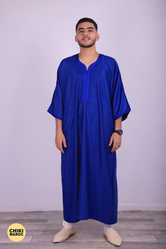Moroccan Kaftan, Muslim Wedding Dress, Long Dress for Men, Nikah Dress, Moroccan Djellaba, Djellaba Handmade Oriental Kaftan, Gift for Men