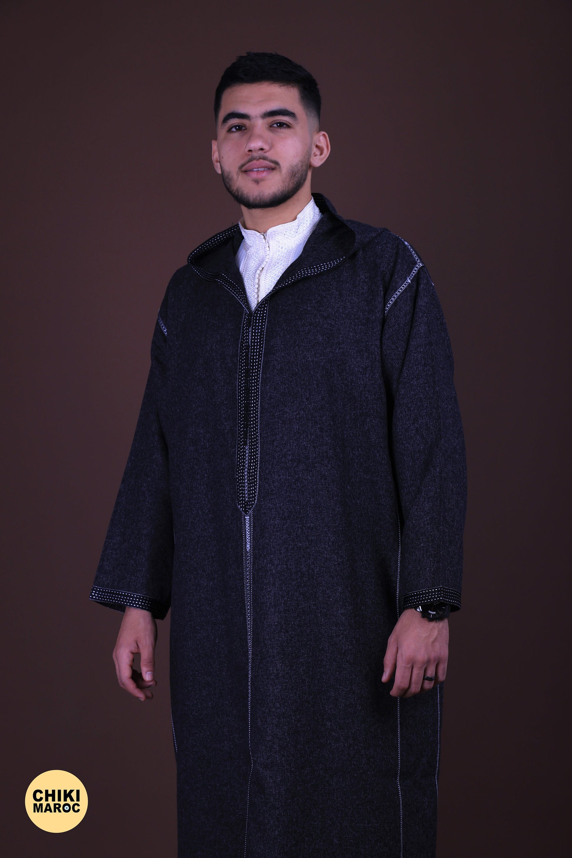 Kaftan for Men , Djellaba for Men , Morrocan Djellaba, Indoor Kaftan - Heavy Wool Djellaba, Jabador for Men, Kaftan for Wedding, Long Dress