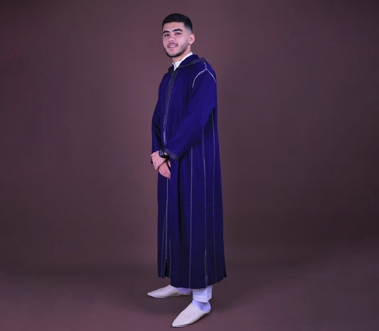 Kaftan for Men , Djellaba for Men , Morrocan Djellaba, Indoor Kaftan - Wedding Djellaba, Jabador for Men, Kaftan for Wedding, Long Dress