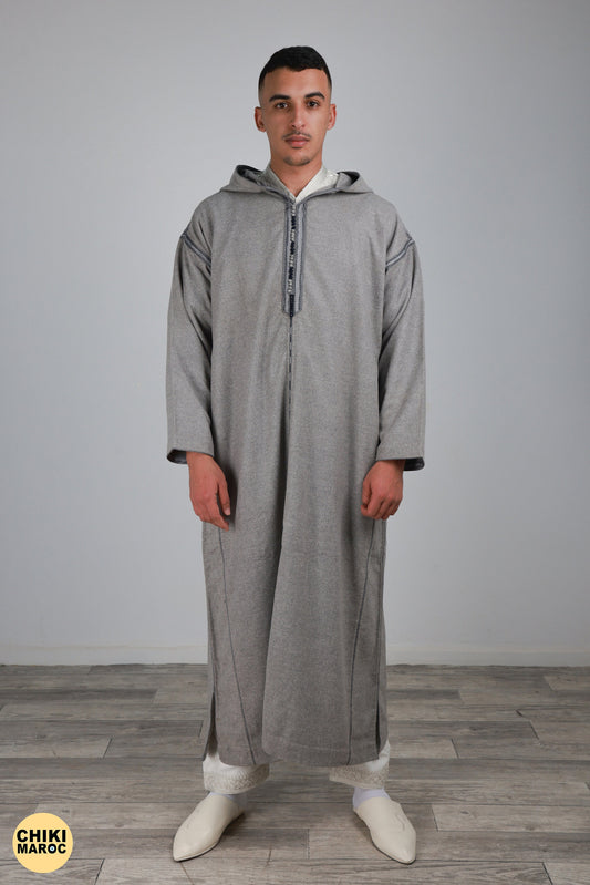 Kaftan for Men , Hooded Djellaba for Men , Morrocan Kaftan, Hooded Dress , Jabador for Men, Kaftan for Wedding, Men'S Long Sleeve Kaftan