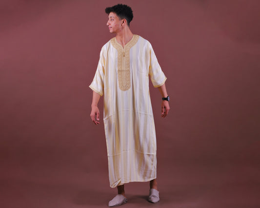 Moroccan Kaftan for Men Luxury Kaftan Dress Summer Long Dress Caftan plus Size Muslim Wedding Dress African Dress Moroccan Djellaba