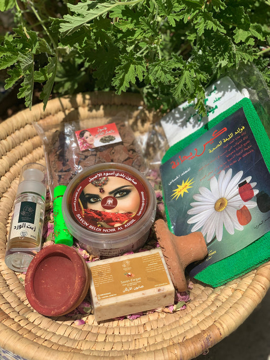 Moroccan Hammam Pack|Moroccan Hammam & Spa Products|Natural Products|Moroccan Products