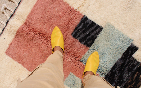 Morrocan Rug Pink, Beni Ourain Carpet, Colorful Moroccan Rug, Multicolor Wool Rug, Handmade Area Rug, Berber Rug Wool, Moroccan Berber Rug