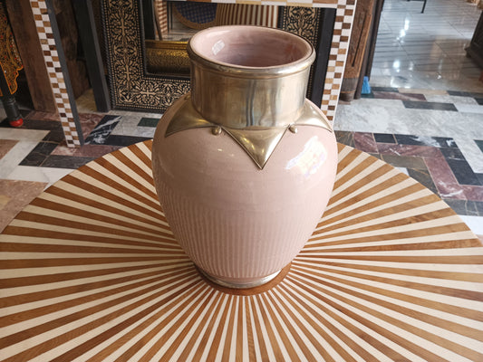 Unique Pink Ceramic Vase