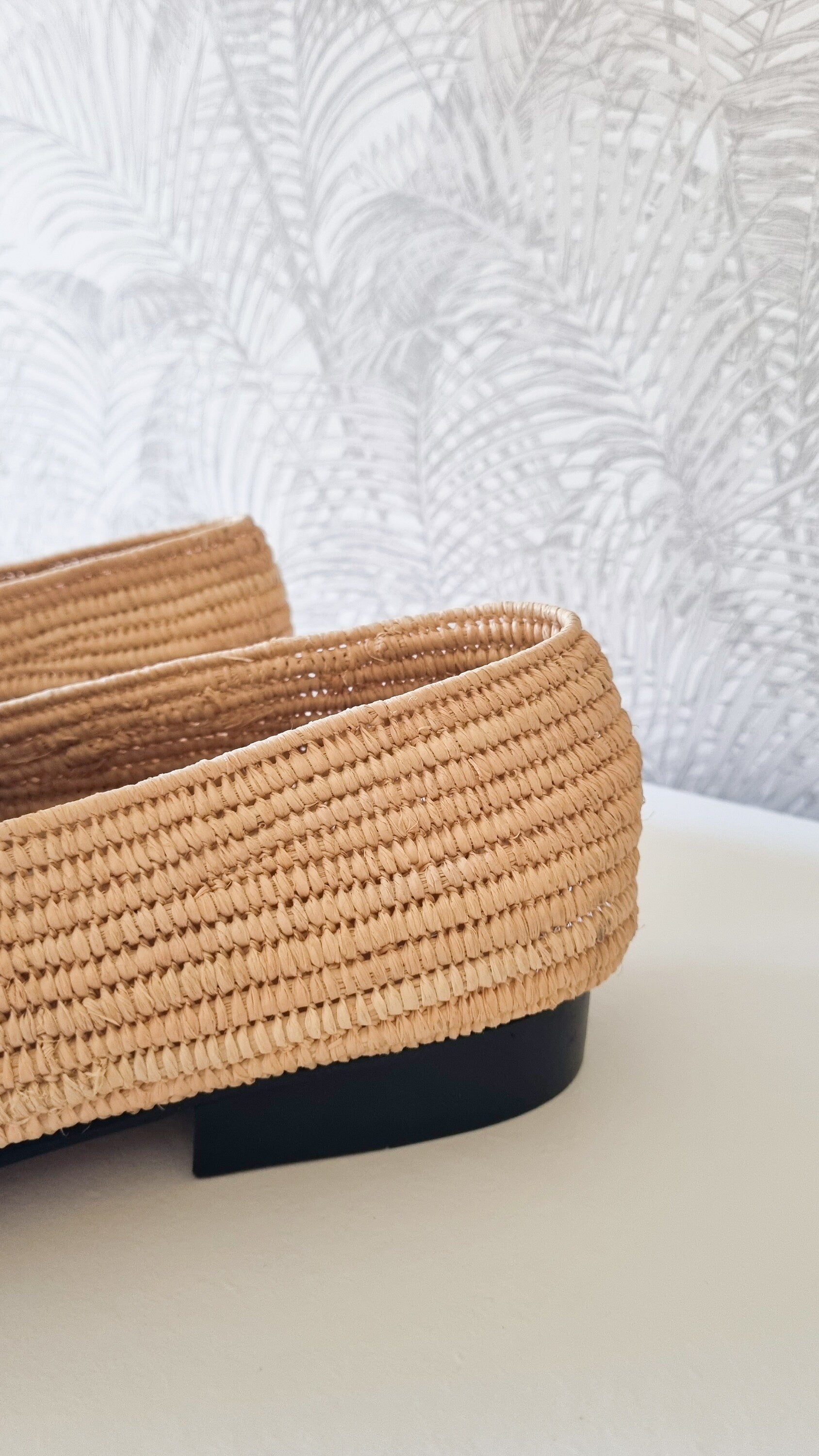 Men Loafer Raffia Handmade Shoes for Men Moroccan Raffia Men Shoes Classic Wedding Shoes