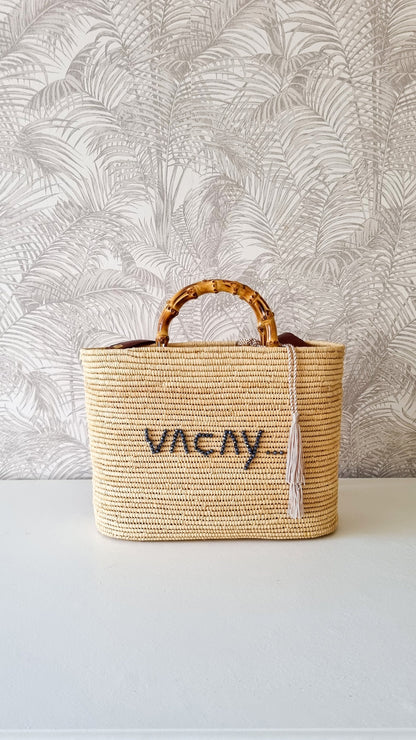 Moroccan Basket, Raffia Bag, Women Raffia Basket