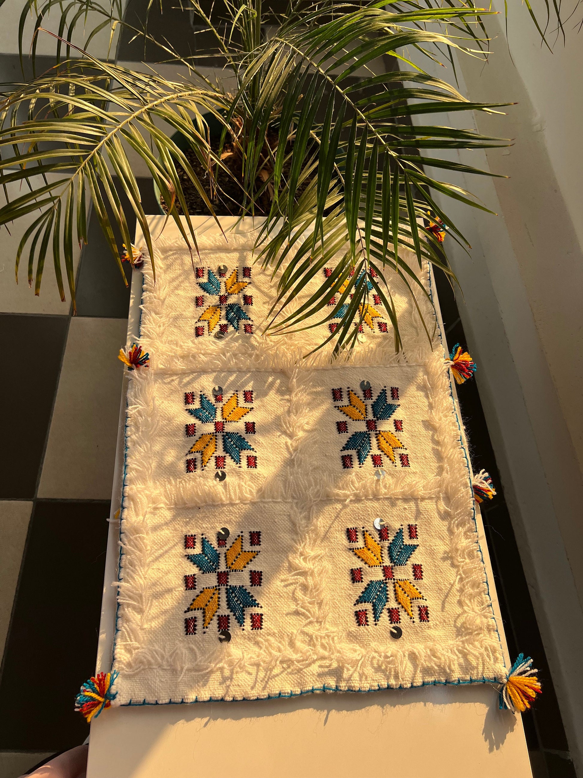 Decorative Cushion. Berber Cushion. Set of 2 Moroccan Handira Pillows, Cushion Cover, Decorative Pillowcase