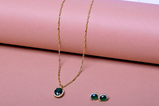 Emerald Green Necklace, May Birthstone Pendant, Gold Filled Emerald Necklace, Tiny Silver Teardrop Emerald Choker Necklace