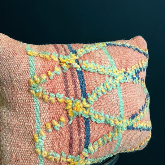 Moroccan Handmade Cushions - Vintage Berber Pillows - Berber Pillows - Wool Pillows - Bohemian Decoration.