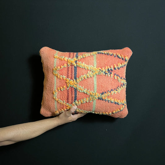 Moroccan Handmade Cushions - Vintage Berber Pillows - Berber Pillows - Wool Pillows - Bohemian Decoration.