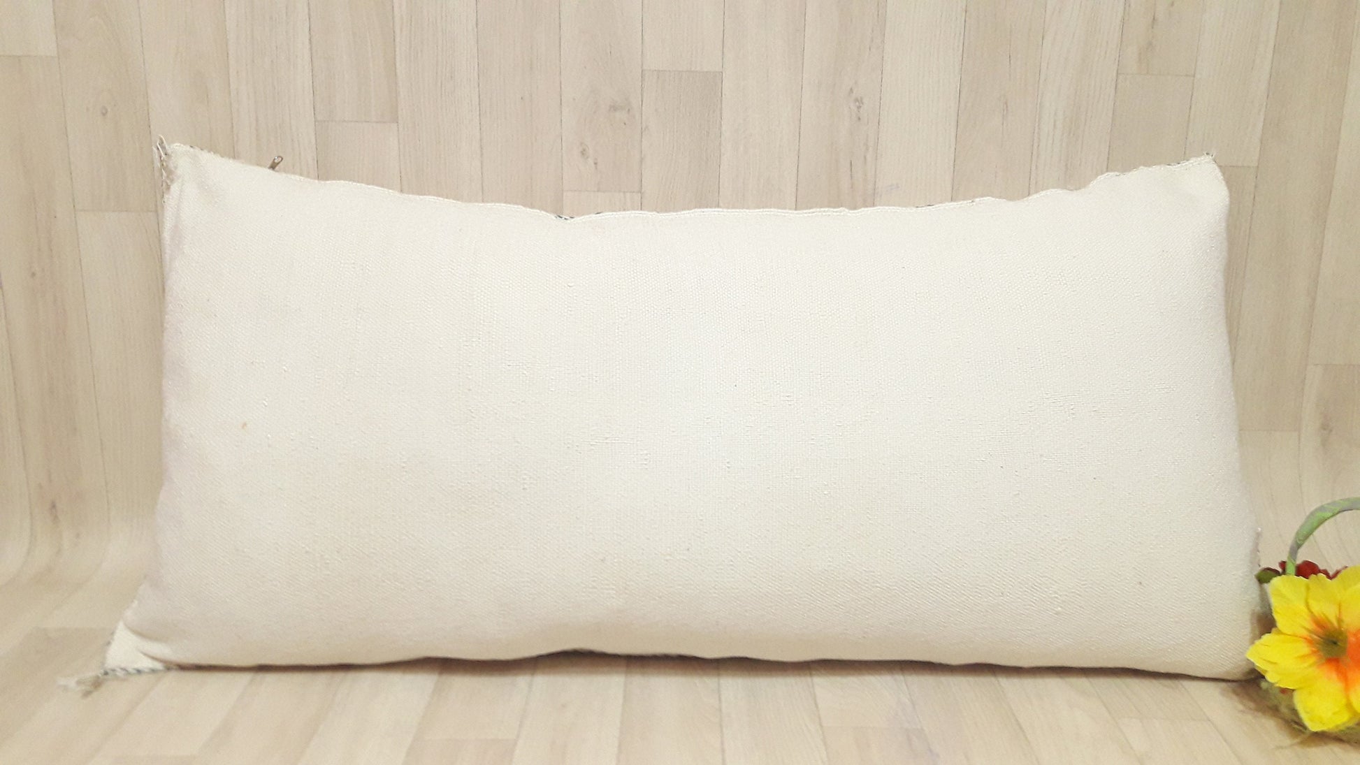 White Cactus Silk Pillow Cover, Moroccan Sabra Cushion Cover , Boho Cushion, Sabra Cactus Silk Cushion,Home Decor.Cactus Silk Lumbar Pillow