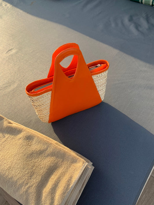 Clutch with a Zip -Gift for Her- Women Clutch - Large Purse - Beach Clutch -Party Clutch
