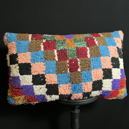 Exotic Boho Chic Moroccan Throw Pillows - Vintage Moroccan Pillows - Handmade Moroccan Pillows - Home Decor Pillowcase - Wool Pillow Covers