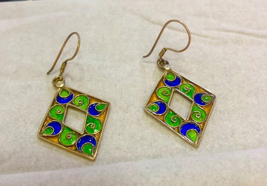 Silver Earrings, Tuareg Earrings, Berber Style, Moroccan Jewelry, Tribal, Ethnic Earrings, Traditional