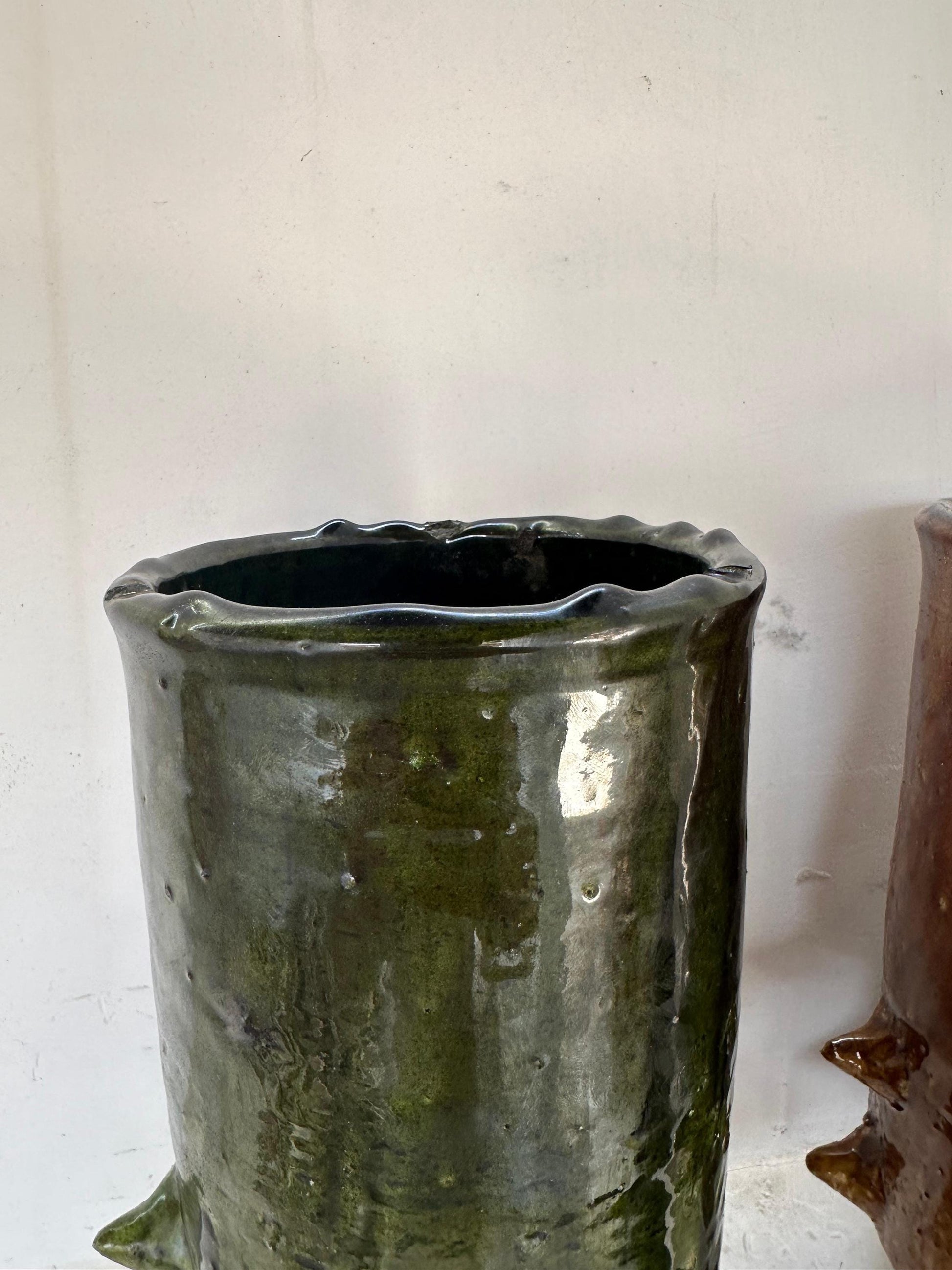 Terracotta, Tamegroute Decorative Vase, Natural Vases