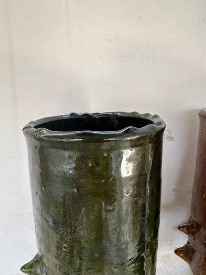 Terracotta, Tamegroute Decorative Vase, Natural Vases
