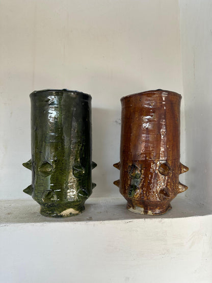 Terracotta, Tamegroute Decorative Vase, Natural Vases
