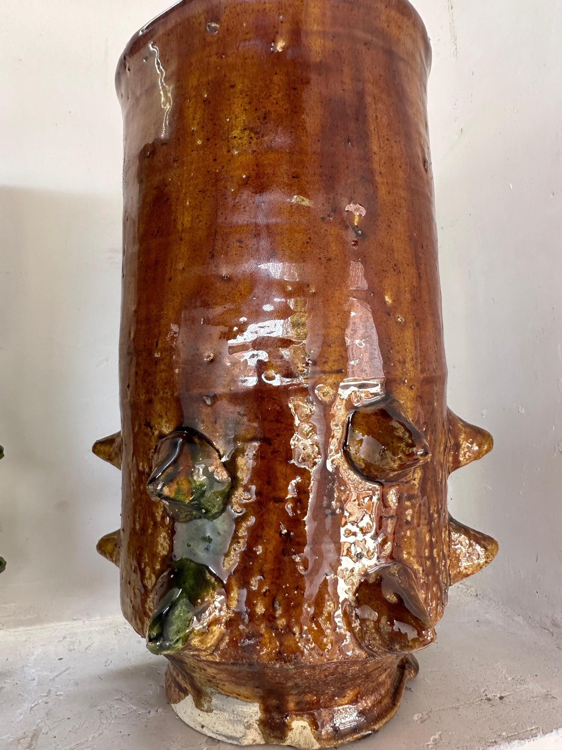 Terracotta, Tamegroute Decorative Vase, Natural Vases