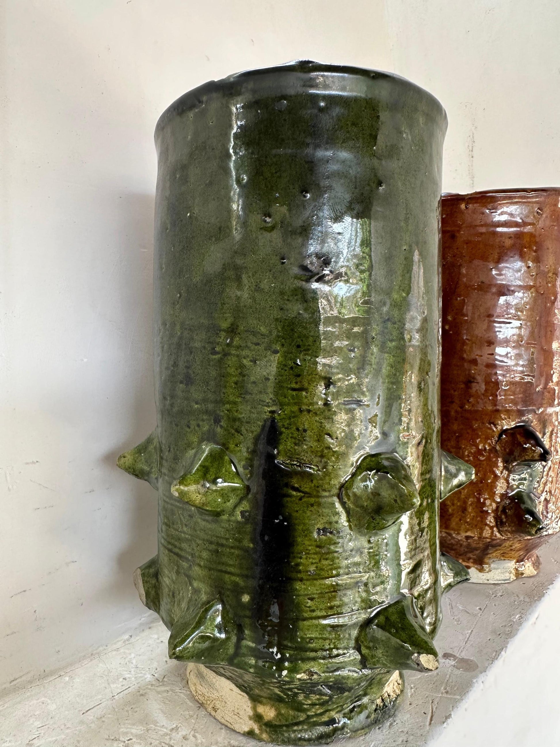Terracotta, Tamegroute Decorative Vase, Natural Vases